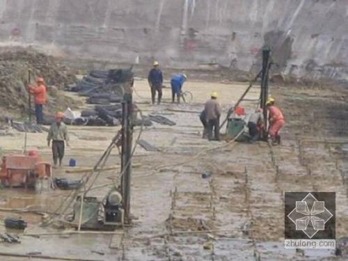 裕安我公司承建北京房山区水池地基注浆加固工程
